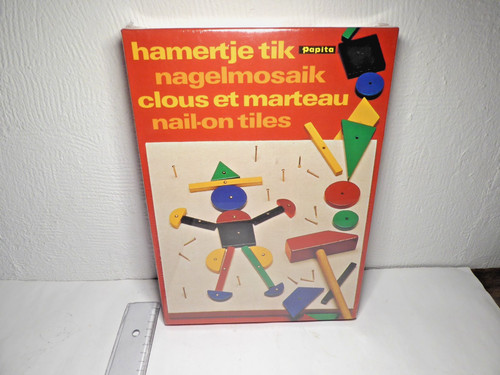 80er hamertje tik - , nagelmosaik