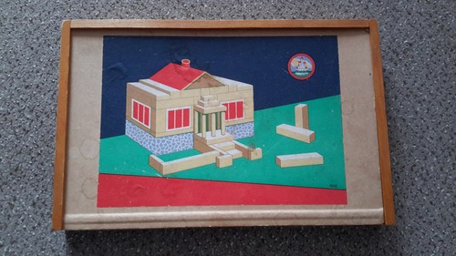 Holzbaukasten aus nachlass - holzbaukasten,