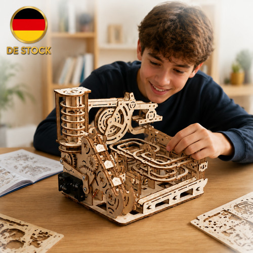 Elektrische puzzle holz - 3d,
