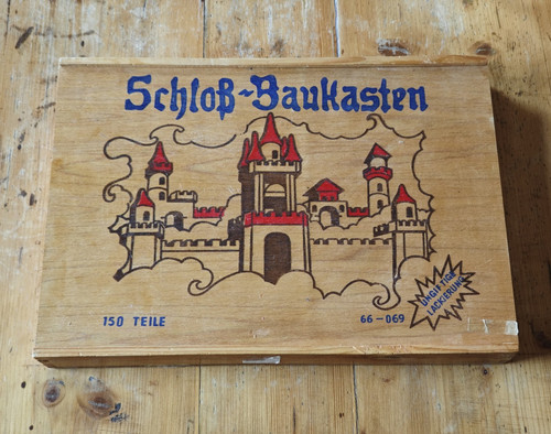 Schloss holzbaukasten - schloss,