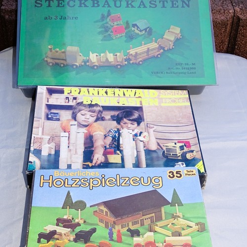 Ddr holzspielzeug konvolut - ddr,