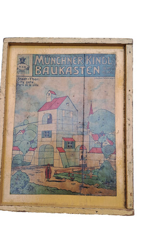 Sehr alter holzbaukasten - sehr,