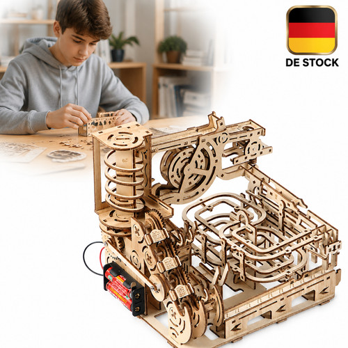 Elektrische puzzle holz - 3d,