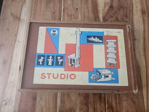 Vintage holzbausteine konvolut - vintage,