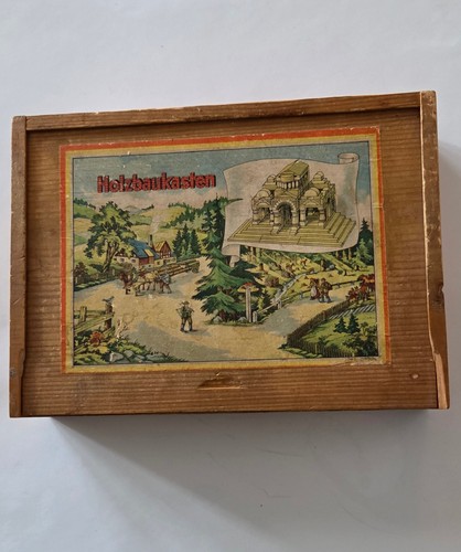 Alter holzbaukasten carl - fa.,