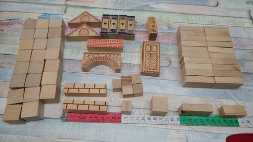 Holzbausteine bastelholz 64 - -,