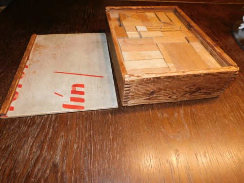 Uralter holzbaukasten - uralter,
