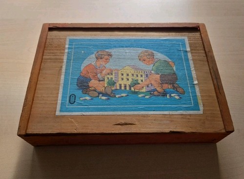 älterer holz baukasten - baukasten,, ca