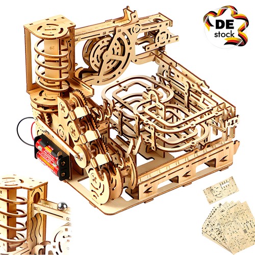 Elektrische puzzle holz - elektrische, 3d