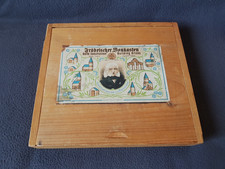 Antik  Holzbaukasten 