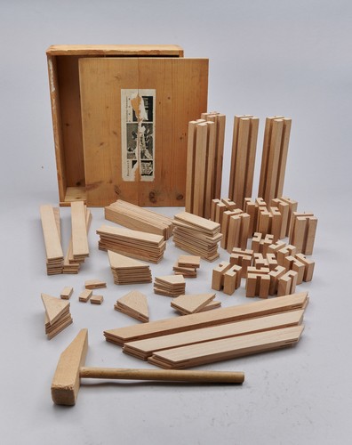 Sehr seltener holzbaukasten - sehr,