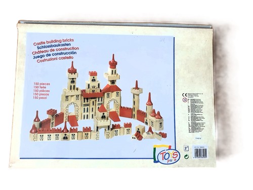 Holzbaukasten retro schloss - holzbaukasten,,