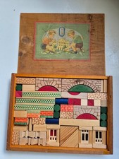 Alter Holzbaukasten Baukasten