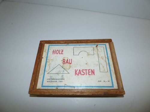 Alter holzbaukasten baukasten - alter,