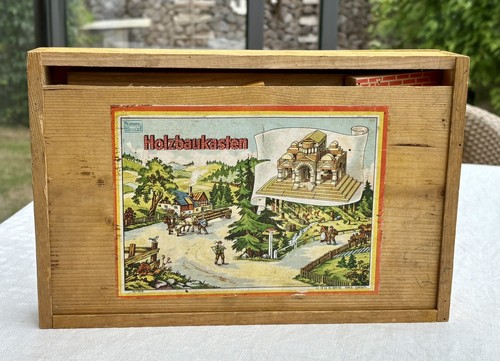 Alter holzbaukasten carl - alter,