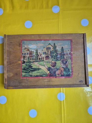 Antiker holzbaukasten ddr aus - ddr,